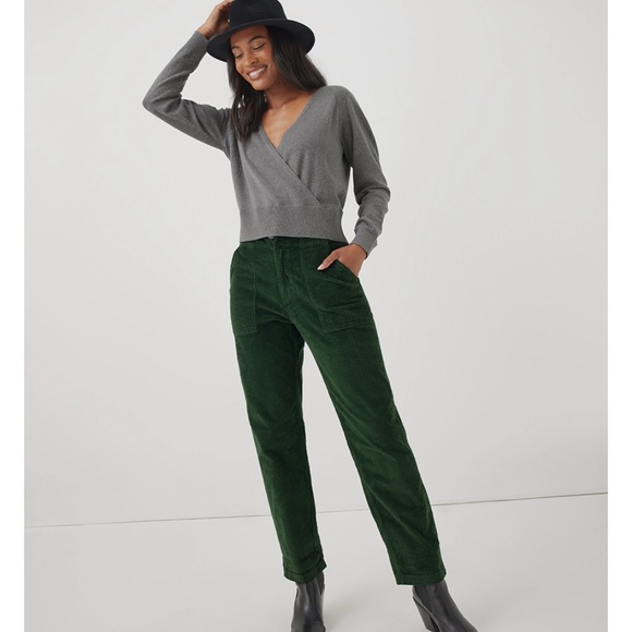Pact Pants - 🌿 Perfect for fall: Pact Classic Corduroy Peg Pant in Mountain View Green